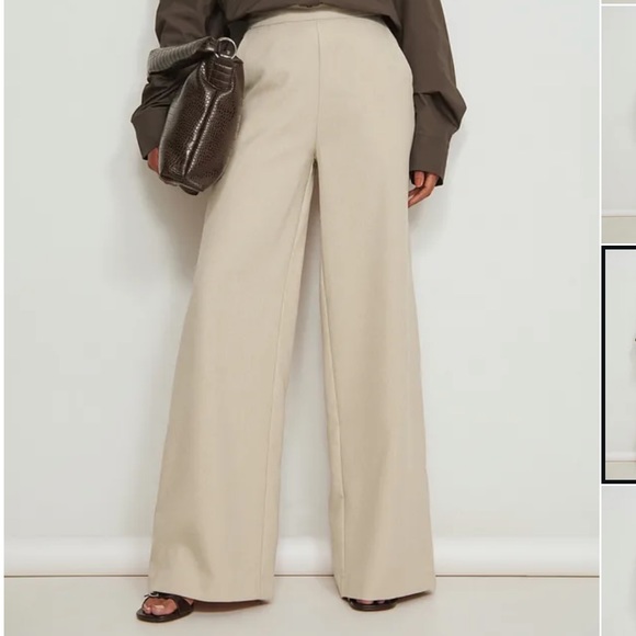 Wide Leg, High Waist Trousers - Picture 6 of 7